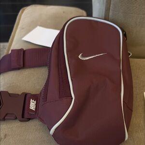 Nike Burgundy Crossbody Bag